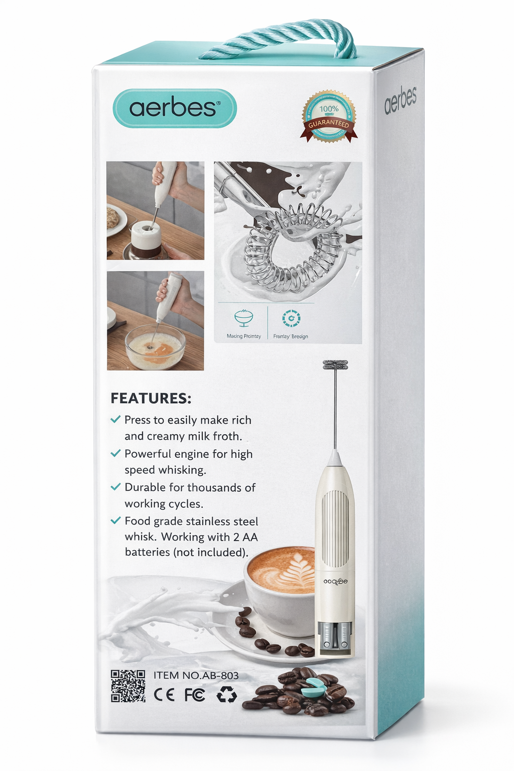 Electric milk frother
