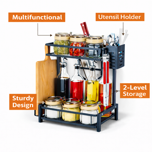 Kitchen storage rack