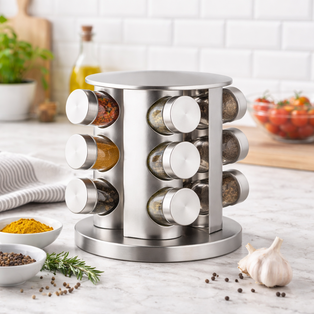 Steel Spice rack