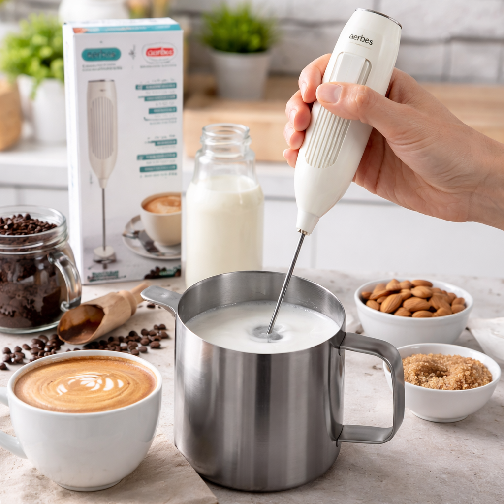 Electric milk frother